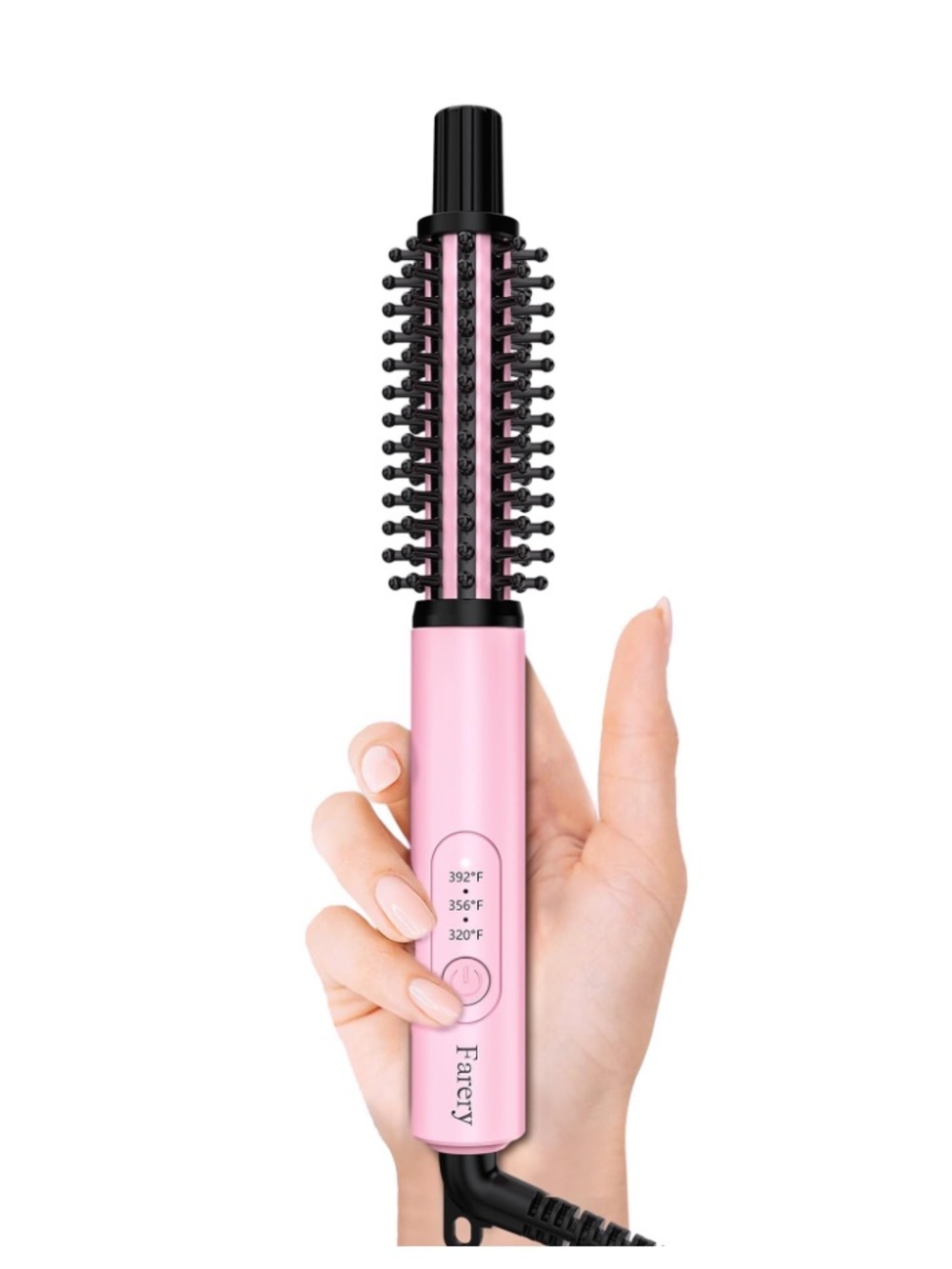 Thermal Brush 3/4” Barrel Hairstyling Tool for Short to Medium Length Hair PINK